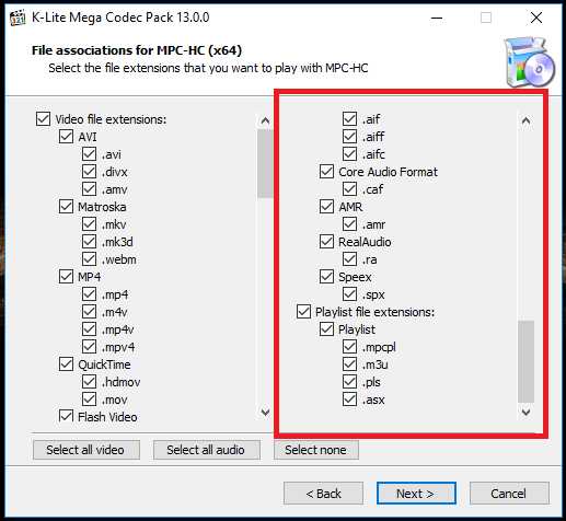 K-Lite Codec Pack скачать бесплатно для Windows 7, 10